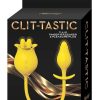 Clit-Tastic Tulip Finger Massager and Pleasure Plug Set - Yellow