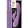 Blush Collection Evelyn Rechargeable Silicone Rabbit Vibrator - Purple