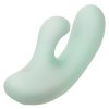 Pacifica Fiji Rechargeable Silicone Dual Vibrator - Green