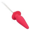 Southern Lights Rechargeable Silicone Vibrating Light Up Anal Probe - Pink
