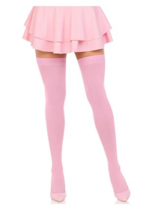 Leg Avenue Nylon Over the Knee - O/S - Pink