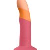 Romp Dizi Silicone Dildo - Pink/Orange