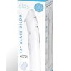Glas Dildo Glass with Veins and Flat Base 12in - Clear
