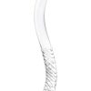 Glas Pelvic Glass Wand Double Ended 11in - Clear