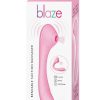 Blaze Bendable Suction Rechargeable Silicone Massager - Pink