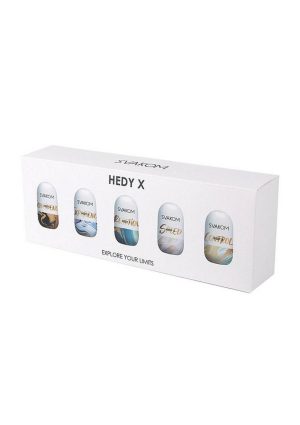 Svakom Hedy X-Mix Stroking Sleeve Set (5 Piece) - Vanilla