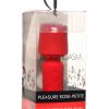 Bloomgasm Pleasure Rose-Petite Mini Silicone Rechargeable Rose Wand - Red
