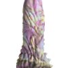 Creature Cocks Dragon Spawn Dragon Ovipositor Silicone Dildo with Eggs - Multicolor