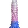 Creature Cocks Tenta-Queen Ovipositor Silicone Dildo with Eggs - Multicolor