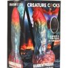 Creature Cocks Phoenix Vibrating Rechargeable Silicone Dildo - Rainbow