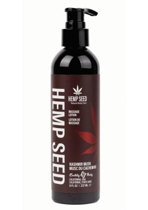 Hemp Seed Massage Lotion Kashmir Musk 8oz