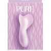 Pure Eden Rechargeable Silicone Vibrator - Purple