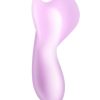 Pure Eden Rechargeable Silicone Vibrator - Purple