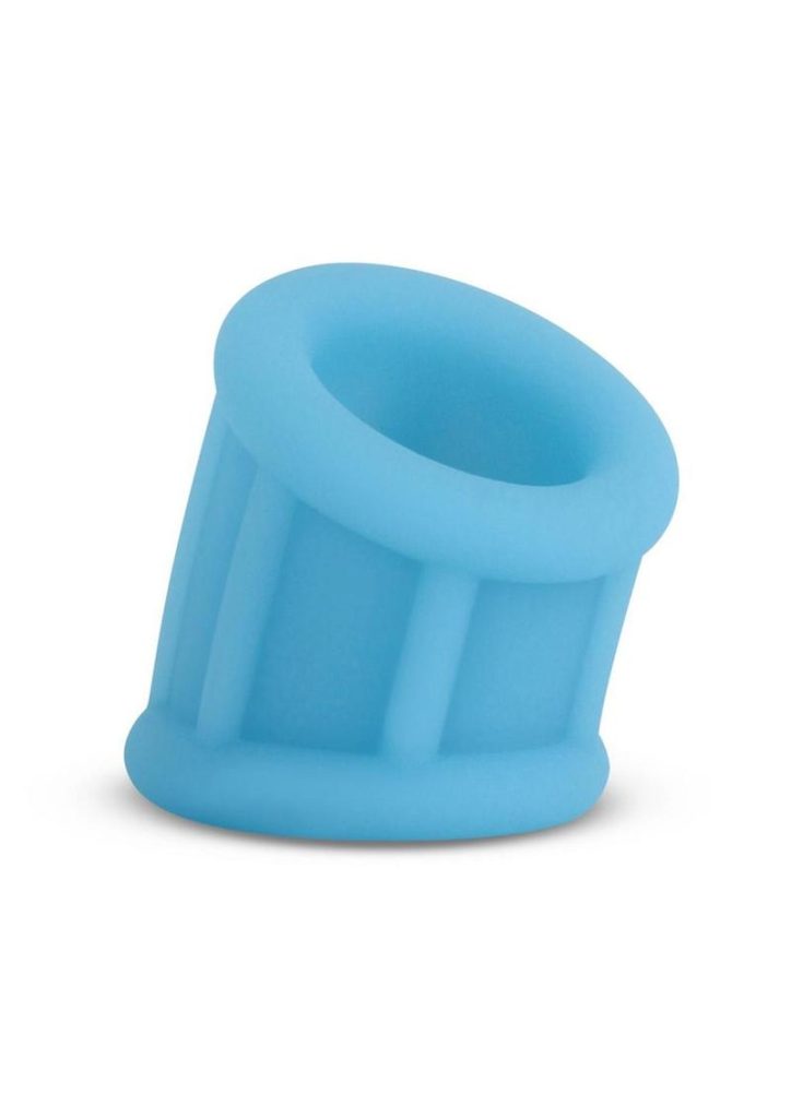 Firefly Suave Glow in The Dark Ball Stretcher Cock Ring - Blue