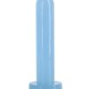 Firefly Thrill Glow in The Dark Dildo - Small - Blue