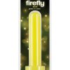 Firefly Thrill Glow in The Dark Dildo - Large - Yellow