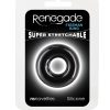 Renegade Fireman Ring Silicone Cock Ring - Small - Black