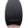 Coquette The Lay Me Down Rechargeable Silicone Vibrator - Black/Gold