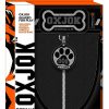 Dog Pack Pup Taggers 7-Tag Dog Jock - Black/Silver - XLarge