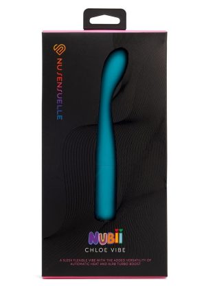 Nu Sensuelle Chloe Nubii Rechargeable Silicone Vibrator - Blue