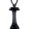 Gender X Blow Pop Glass Anal Plug - Black