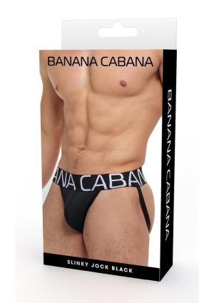 Banana Cabana Jock - L/XL - Black