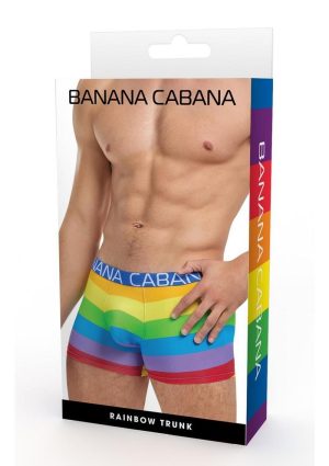 Banana Cabana Trunks - Small/Medium - Rainbow