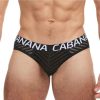 Banana Cabana Sheer Bikini - Medium/Large - Black