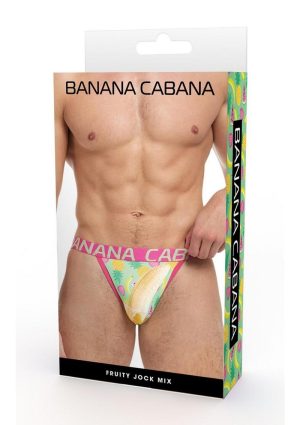 Banana Cabana Jock Fruit- Large/XLarge - Multicolor