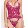 Pink Pussycat Teddy - Small - Pink/Rose Gold