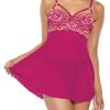 Pink Pussycat Babydoll and Thong - Medium - Pink/Rose Gold