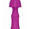 Bodywand Socialite Pacha Rechargeable Silicone Wand - Purple/Gold
