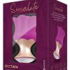 Bodywand Socialite Octan Rechargeable Silicone Massager - Purple/Gold