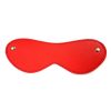Fetish Play Blindfold Vegan Leather - Red