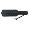 Rouge Leather Pin Prick Paddle - Black