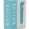 LoveLine Dona Mini Rabbit Silicone Rechargeable Vibrator - Blue