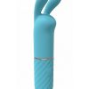 LoveLine Dona Mini Rabbit Silicone Rechargeable Vibrator - Blue