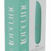 LoveLine Beso Mini Lipstick Silicone Rechargeable Vibrator - Green