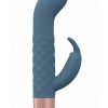 LoveLine Devotion Silicone Rechargeable 10 Speed Mini Rabbit - Blue