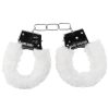 Ouch! Beginner`s Handcuffs Furry - White