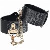Ouch! Florence Collection Leg Cuffs - Black