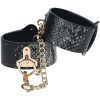 Ouch! Florence Collection Leg Cuffs - Black