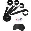 Ouch! Under The Bed Binding Restraint Kit - Black