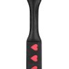 Ouch! Paddle - Hearts - Black