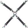 Ouch! Venice Collection Hogtie Connectors - Black