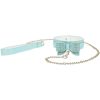 Ouch! Paris Collection Collar with Leash - Blue