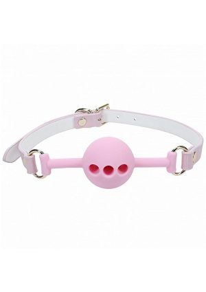 Ouch! Paris Collection Silicone Ball Gag - Pink