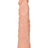 RealRock Skin Realistic Dildo without Balls 10in - Vanilla