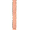 RealRock Skin Realistic Double Dildo 14in - Vanilla