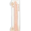 RealRock Skin Realistic Double Dildo 18in - Vanilla